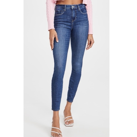 L'AGENCE Marguerite High Rise Skinny Jeans in Laredo - Picture 1 of 11